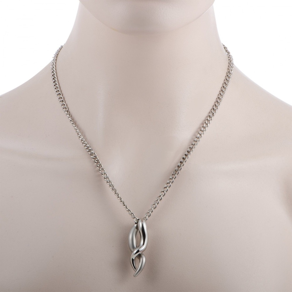 Vintage Swatch Stainless Steel Necklace